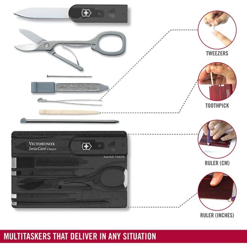 Ножи и мультитулы Victorinox Карта-мультитул Victorinox SWISSCARD 0.7133.T3B1