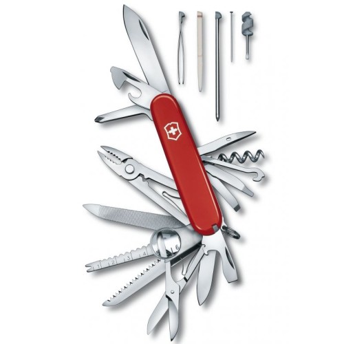 Ножи и мультитулы Victorinox Швейцарский складной нож 91мм Victorinox SWISSCHAMP 1.6795