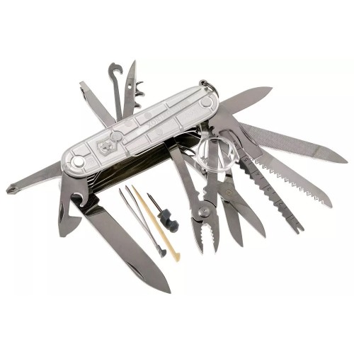 Ножи и мультитулы Victorinox Швейцарский складной нож 91мм Victorinox SWISSCHAMP 1.6794.T7