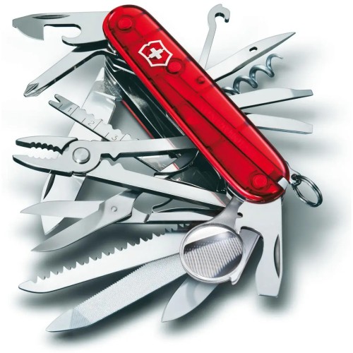 Ножи и мультитулы Victorinox Швейцарский складной нож 91мм Victorinox SWISSCHAMP 1.6795.T