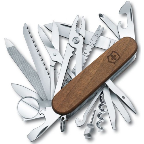 Ножі та мультитули Victorinox Складаний ніж Victorinox SWISSCHAMP WOOD 1.6791.63