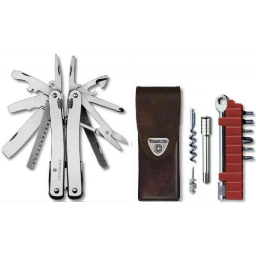 Ножі та мультитули Victorinox Мультитул Victorinox SWISSTOOL SPIRIT XC PLUS RATCHET 3.0239.L