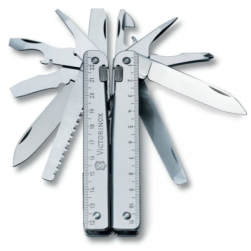 Ножи и мультитулы Victorinox Мультитул Victorinox SWISSTOOL 3.0323.H + черный чехол