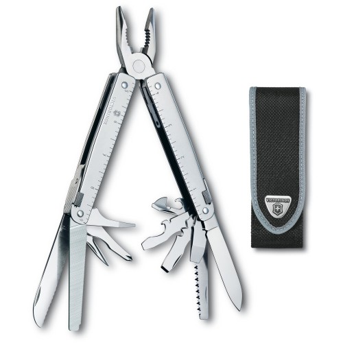 Ножи и мультитулы Victorinox Мультитул Victorinox SWISSTOOL 3.0323.N + черный нейлоновый чехол