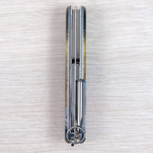 Ножи и мультитулы Victorinox Швейцарский складной нож 91мм Victorinox TINKER ANIMAL 1.4603.3.F1070pw