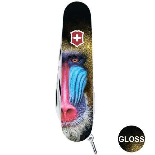 Ножи и мультитулы Victorinox Швейцарский складной нож 91мм Victorinox TINKER ANIMAL 1.4603.3.F1070pw