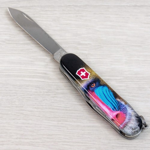 Ножи и мультитулы Victorinox Швейцарский складной нож 91мм Victorinox TINKER ANIMAL 1.4603.3.F1070pw