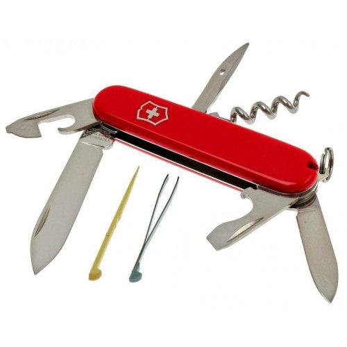 Ножи и мультитулы Victorinox Швейцарский складной нож 84мм Victorinox TOURIST 0.3603