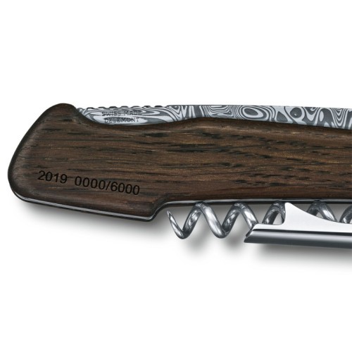 Ножі та мультитули Victorinox Складаний ніж Victorinox WINE MASTER Damast 0.9701.J19