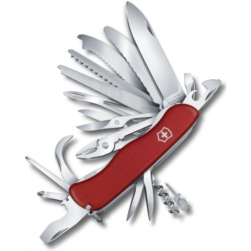 Ножи и мультитулы Victorinox Швейцарский складной нож 111мм Victorinox WORKCHAMP XL 0.8564.XL