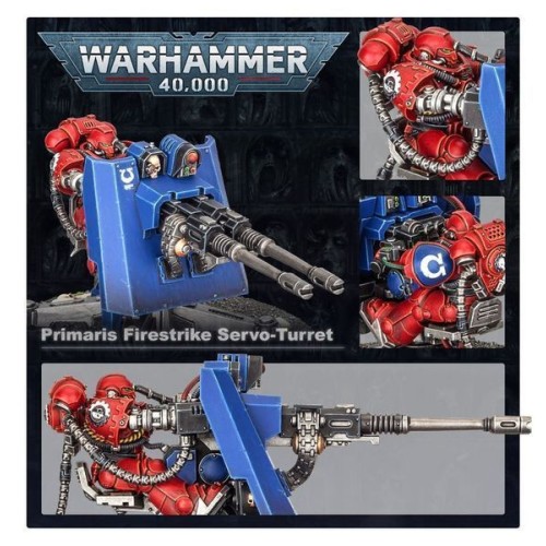 Space Marines Набор миниатюр WARHAMMER 40000: SPACE MARINES - FIRESTRIKE SERVO-TURRET