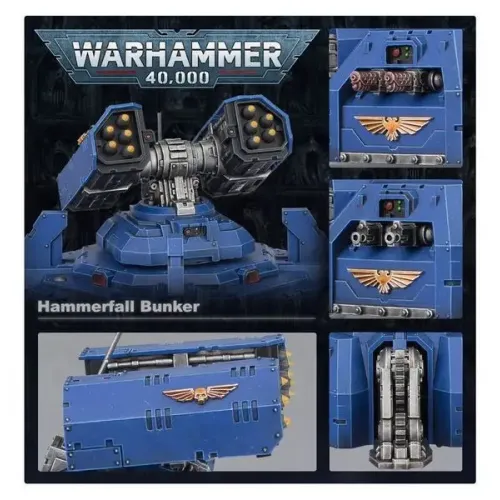 Space Marines Миниатюра WARHAMMER 40000: SPACE MARINES - HAMMERFALL BUNKER