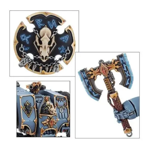 Space Wolves Мініатюра WARHAMMER 40000: SPACE WOLVES - VENERABLE DREADNOUGHT