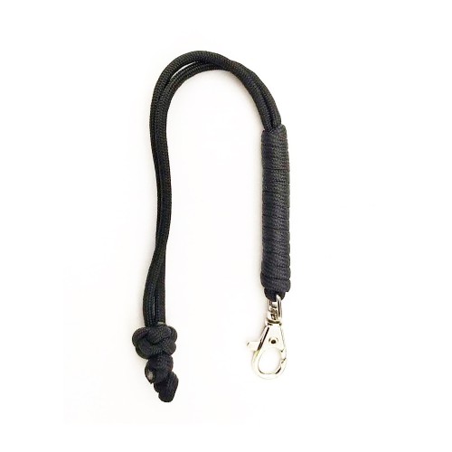 Ланцюжки, підвіски Темляк з карабіном Чорний Ланцюжки, підвіски Темляк з карабіном Чорний