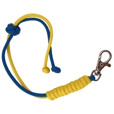 Темляк з карабіном Жовто-Синій