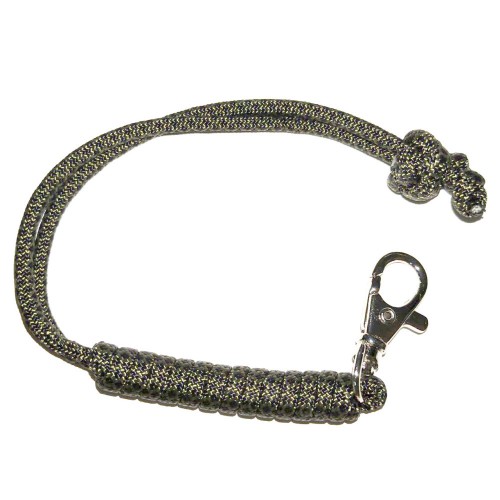 Аксесуари Темляк з карабіном Зелено-Чорний