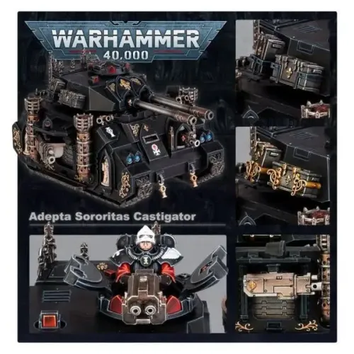 Adepta Sororitas Мініатюра WARHAMMER 40000: ADEPTA SORORITAS - CASTIGATOR