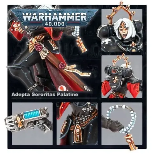 Adepta Sororitas Мініатюра WARHAMMER 40000: ADEPTA SORORITAS - PALATINE