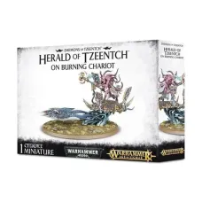 Мініатюра WARHAMMER 40000/DAEMONS OF TZEENTCH - HERALD OF TZEENTCH ON BURNING CHARIOT