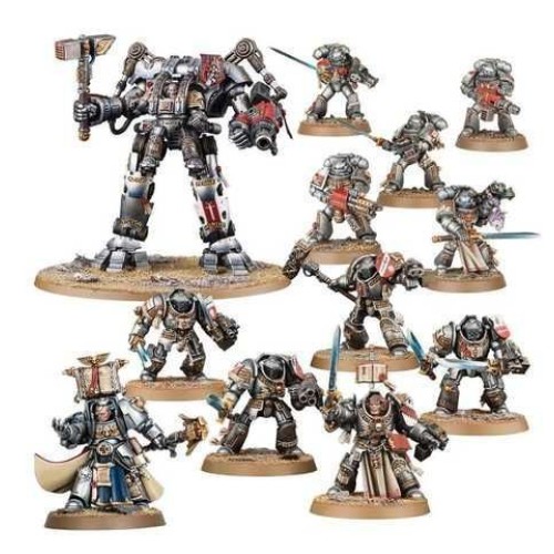 Комбат патрулі та батлфорси Набор миниатюр WARHAMMER 40000: COMBAT PATROL - GREY KNIGHTS