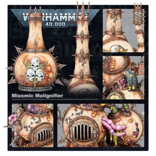 Death Guard Мініатюра WARHAMMER 40000: DEATH GUARD - MIASMIC MALIGNIFIER