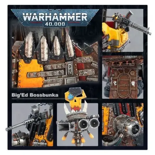 Orks Миниатюра WARHAMMER 40000: ORKS - BIG ED BOSSBUNKA