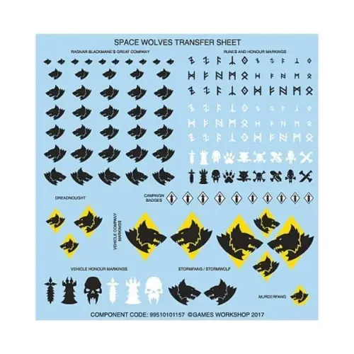Space Wolves Набор миниатюр WARHAMMER 40000: SPACE WOLVES - HOUNDS OF MORKAI