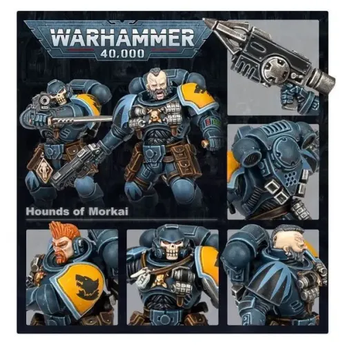 Space Wolves Набор миниатюр WARHAMMER 40000: SPACE WOLVES - HOUNDS OF MORKAI