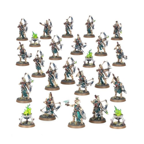 Набір мініатюр AGE OF SIGMAR: OSSIARCH BONEREAPERS - MORTEK TRIAXES