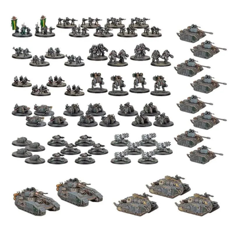 Набор миниатюр L/IMPERIALIS: SOLAR AUXILIA COMBAT FORCE