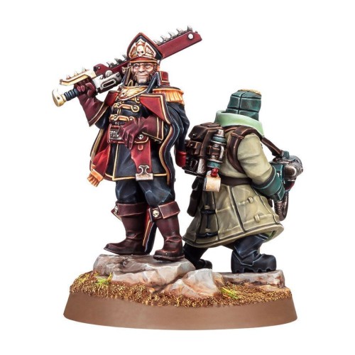 Набір мініатюр WARHAMMER 40000: ASTRA MILITARUM - CIAPHAS CAIN