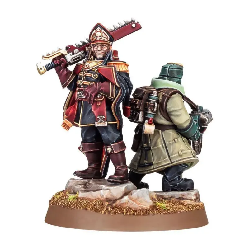 Набор миниатюр WARHAMMER 40000: ASTRA MILITARUM — CIAPHAS CAIN