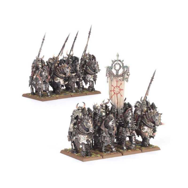 Набір мініатюр THE OLD WORLD: WARRIORS OF CHAOS - CHAOS KNIGHTS