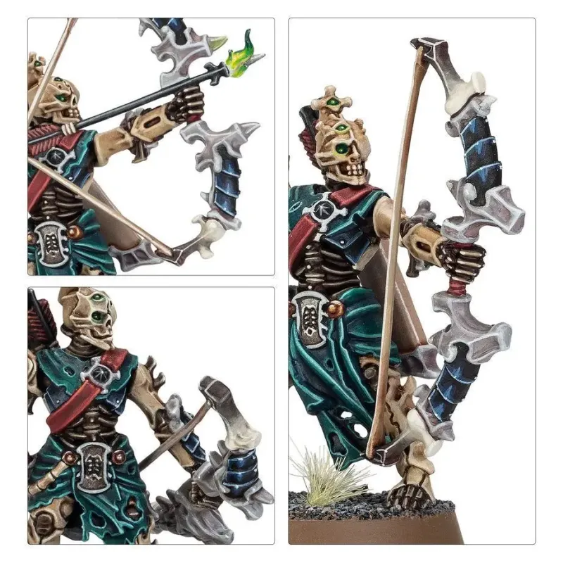 Набор миниатюр AGE OF SIGMAR: OSSIARCH BONEREAPERS — MORTEK TRIAXES