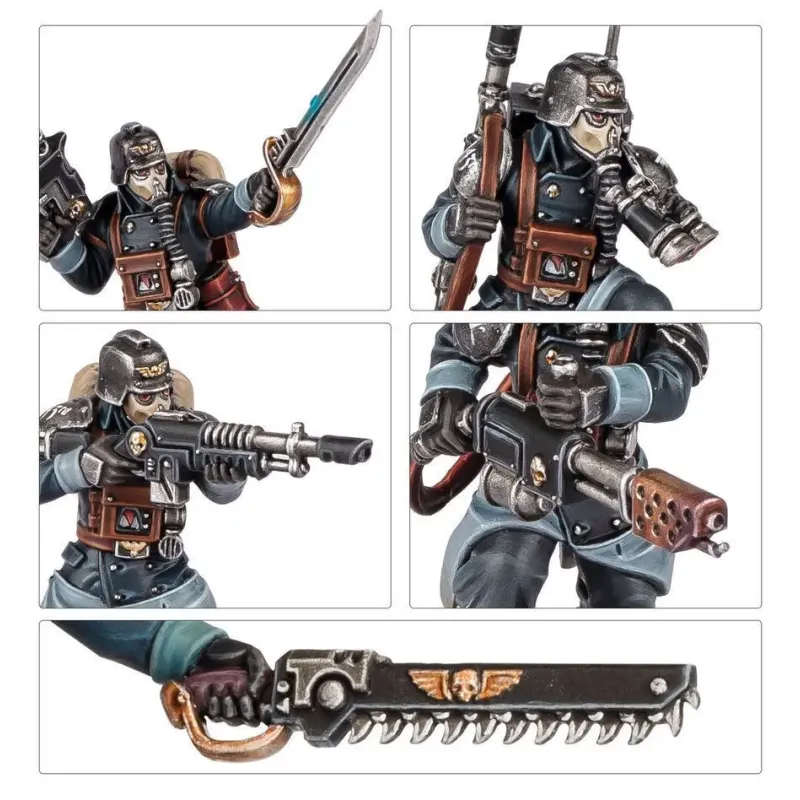 Набор миниатюр ASTRA MILITARUM: KRIEG SIEGE PLATOON