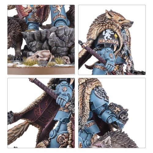Мініатюра SPACE WOLVES: LOGAN GRIMNAR