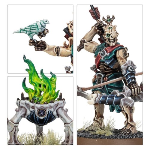 Набір мініатюр AGE OF SIGMAR: OSSIARCH BONEREAPERS - MORTEK TRIAXES