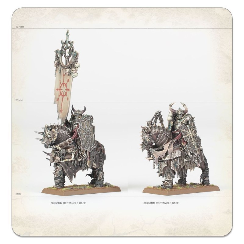 Набір мініатюр THE OLD WORLD: WARRIORS OF CHAOS - CHAOS KNIGHTS