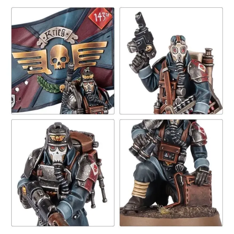 Набор миниатюр ASTRA MILITARUM: KRIEG SIEGE PLATOON