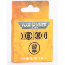 Кубики для гри WARHAMMER 40000: IMPERIAL FISTS DICE