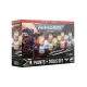 Набор WARHAMMER 40000: краски 40K + инструменты (англ./исп./порт./латв./рум.)