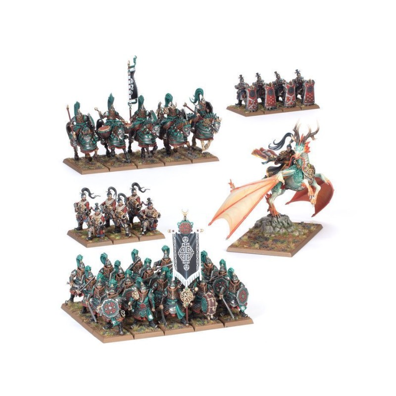 Набір мініатюр THE OLD WORLD: GRAND CATHAY - BATTLE MARCH ARMY