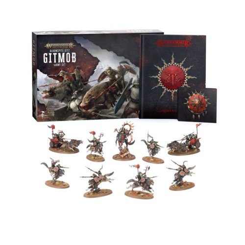 Набір мініатюр GLOOMSPITE GITZ: GITMOB ARMY SET (ENG)