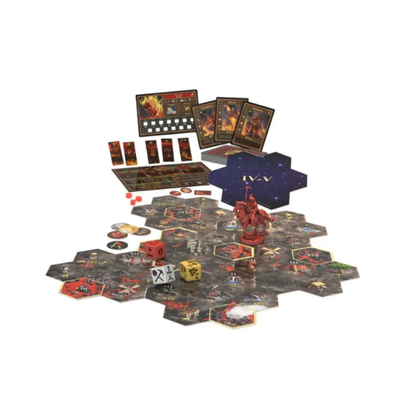 Настільна гра Доповнення до гри HoMM III: HoMM 3 - Inferno Expansion (Герої меча і магії 3) EN