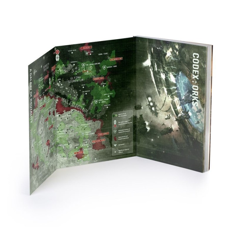 Сборник правил WARHAMMER 40000: CODEX — ORKS (ENGLISH)