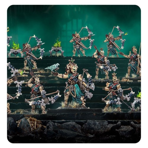 Набір мініатюр AGE OF SIGMAR: OSSIARCH BONEREAPERS - MORTEK TRIAXES