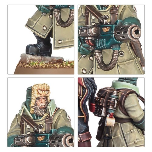 Набір мініатюр WARHAMMER 40000: ASTRA MILITARUM - CIAPHAS CAIN