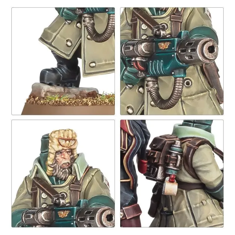 Набор миниатюр WARHAMMER 40000: ASTRA MILITARUM — CIAPHAS CAIN