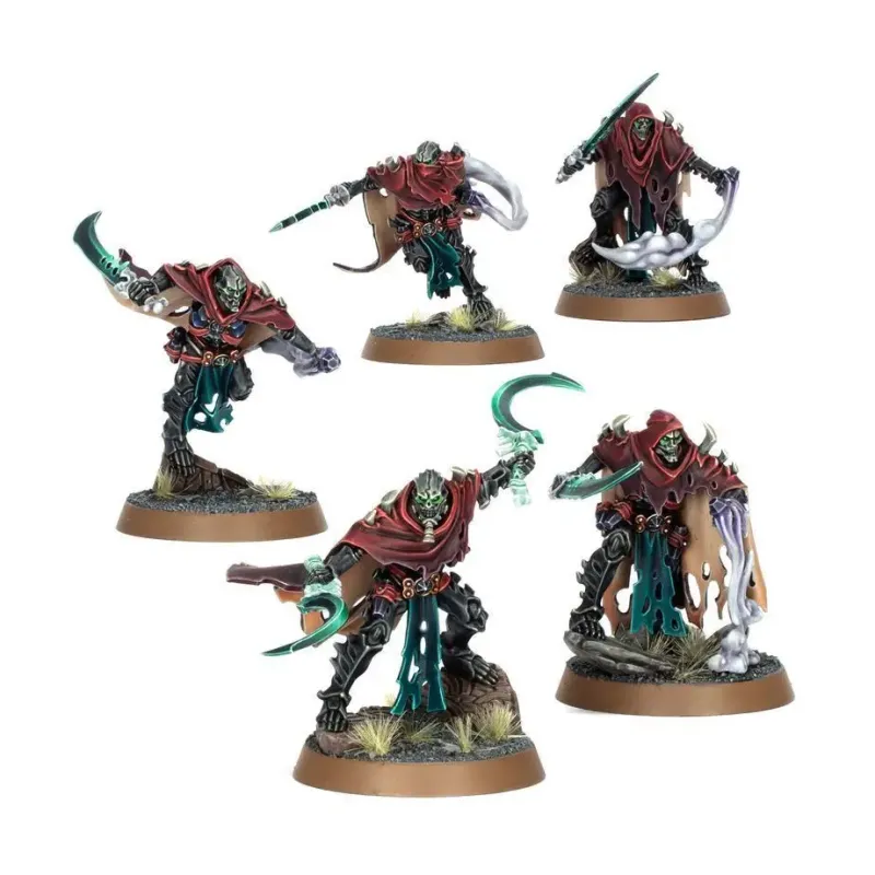Набор миниатюр AGE OF SIGMAR: OSSIARCH BONEREAPERS — MORTIS REAPERS