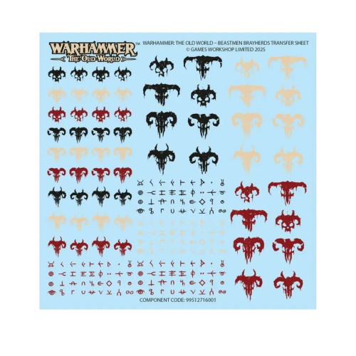 Набір мініатюр BEASTMEN BRAYHERDS: BESTIGOR HERD